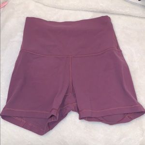 Plum shorts